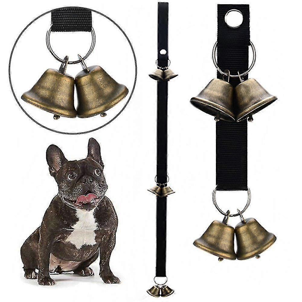 أجراس الكلب لمقبض الباب / تدريب النونية / أجراس الكلاب للكلاب ، الكلاب ، الجرو ، الكلاب ، عظام الكلاب ، القط ، لمحبي الكلاب ، جودة عالية ، 3 Snap