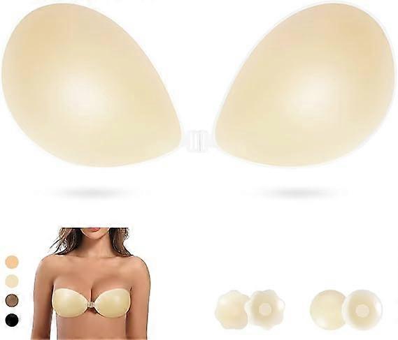 Sticky Strapless Bra, Invisible Push Up Adhesive Bra