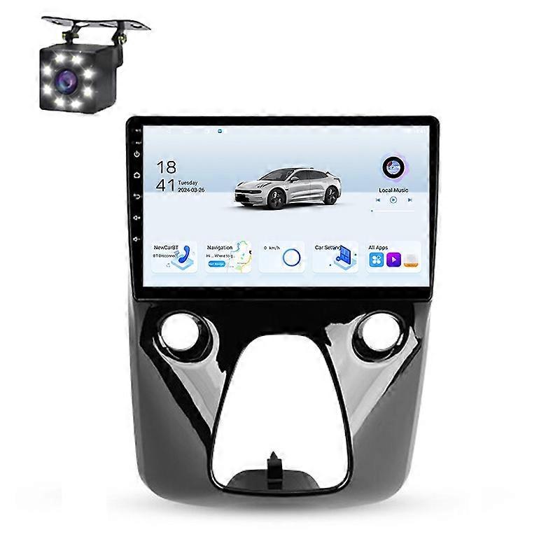 プジョー108トヨタアイゴB40 2014-2021ビデオラジオプレーヤーナビゲーションオートの車のマルチメディア