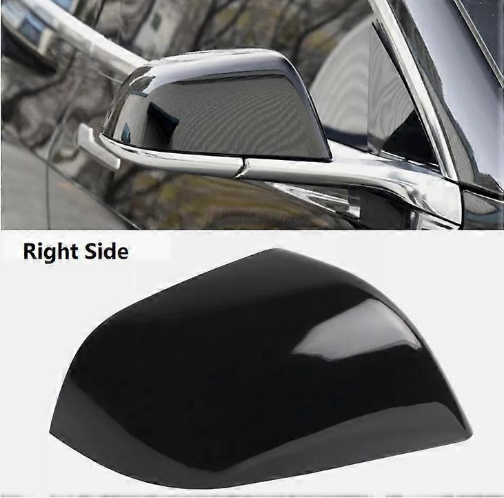 1X Replacement Right Side Mirror Rearview Cover Cap For Tesla Model 3 2017-2023