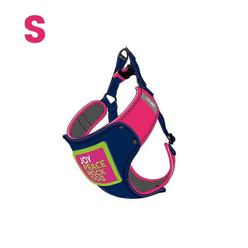 Breathable Dog Harness Adjustable Soft Nylon Pet Vest Harness With Durable Buckle Easy Control Detachable Design For Dog Walking