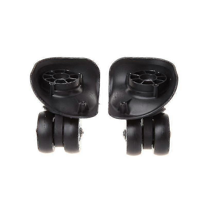 2x matkalaukun matkalaukkutarvikkeet Universal 360 asteen kääntyvät pyörät vaunun pyörä