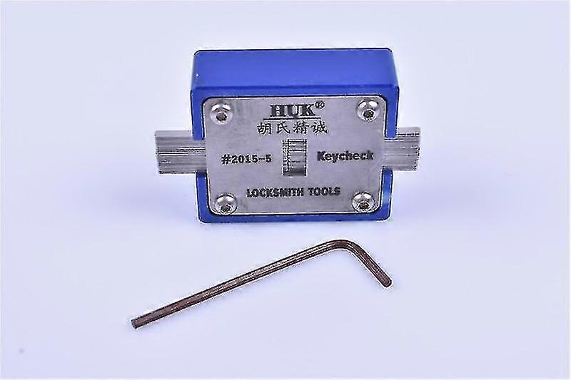 Locksmith Huk Key Checker Key Slot Thickness Measurement Instrument Tool Equipment Lock Pick Set