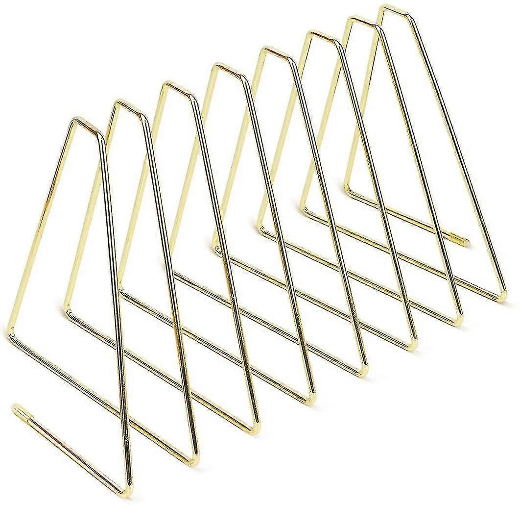 Traingle Shape Metal Bookends