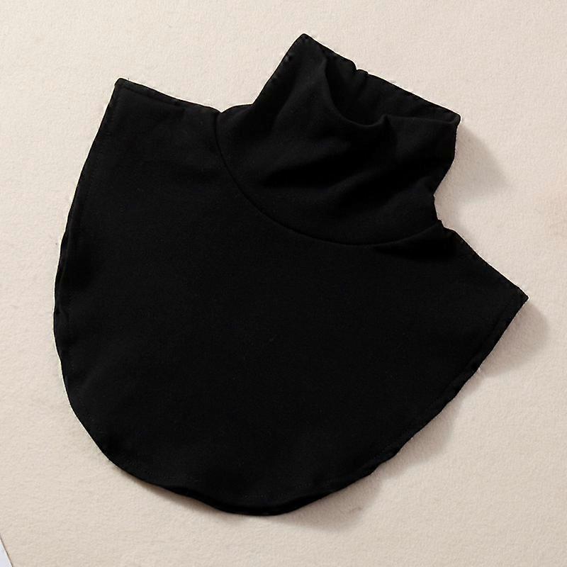 2pcs Fake Turtleneck Detachable Collars Set Half Top Mock Blouse Collar for Women Men