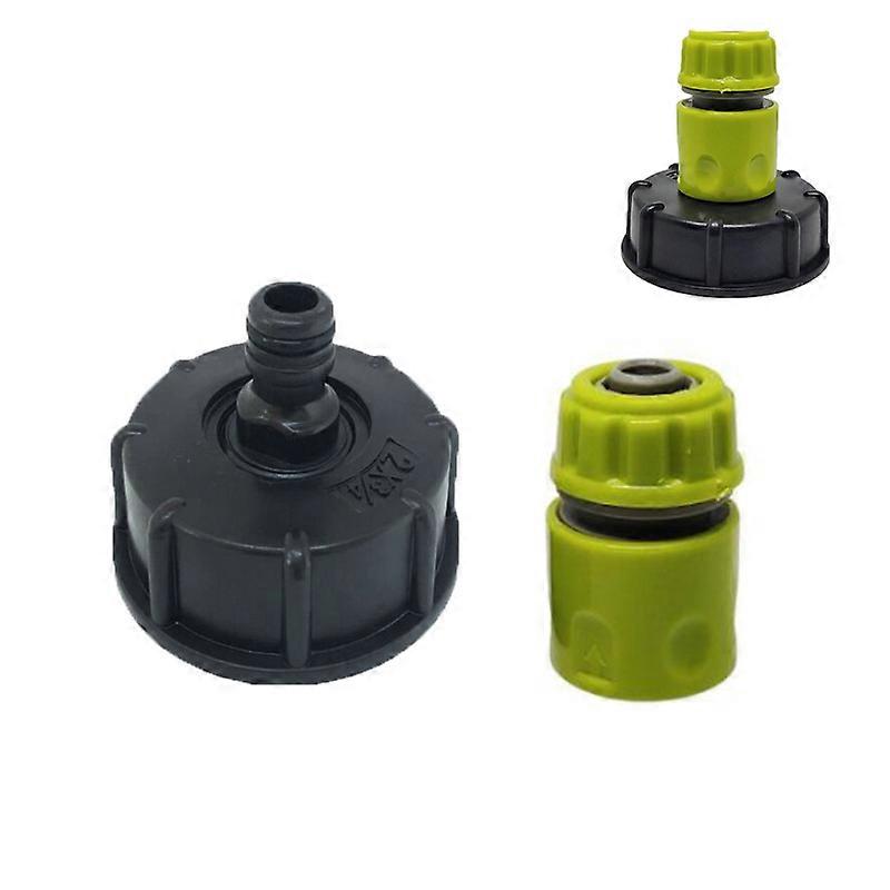 Ibc Tank Tap Adapter Water Hose Cap Connector Garden Hose Faucet Garden