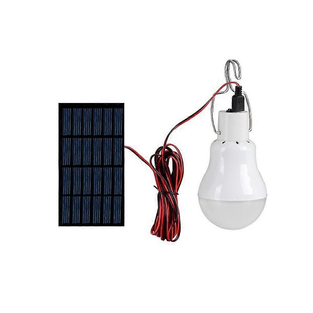 Portable Solar Led Bulb Solar Bulb Lamp Focus With 0.8w Solar Panel For ...