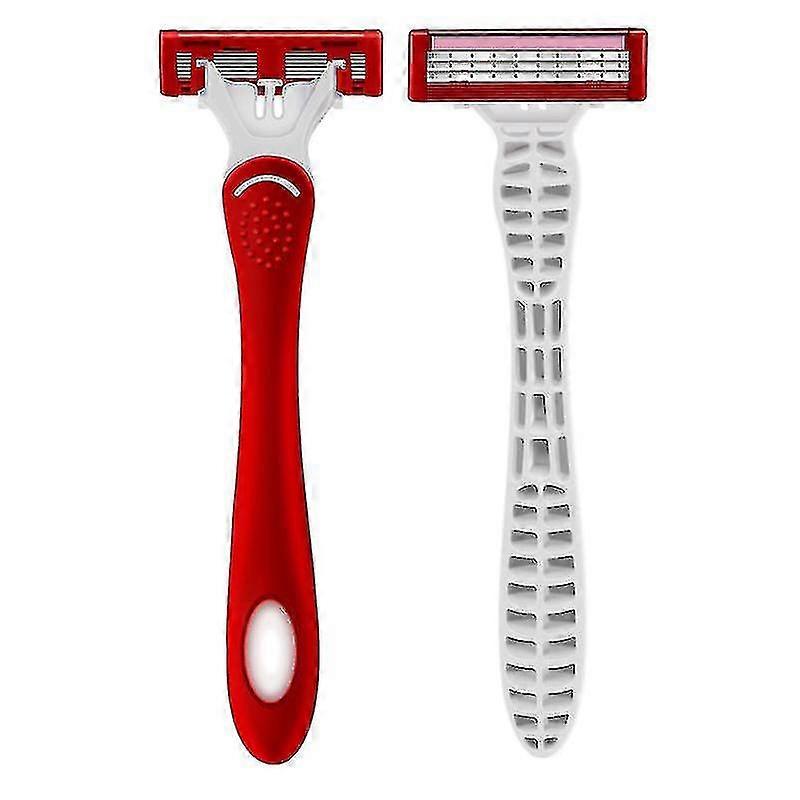 Shaver Manual Shaver Holder (white Red) (2pcs)