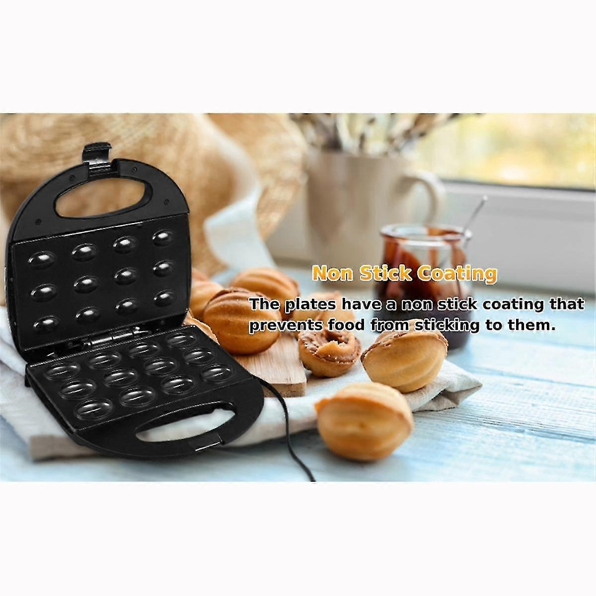 Cook Maker Non Stick Nut Pastry Electric Walnut Cake Maker Electric Walnut Cake Maker Nut Waffle Bread Maker Us Plug