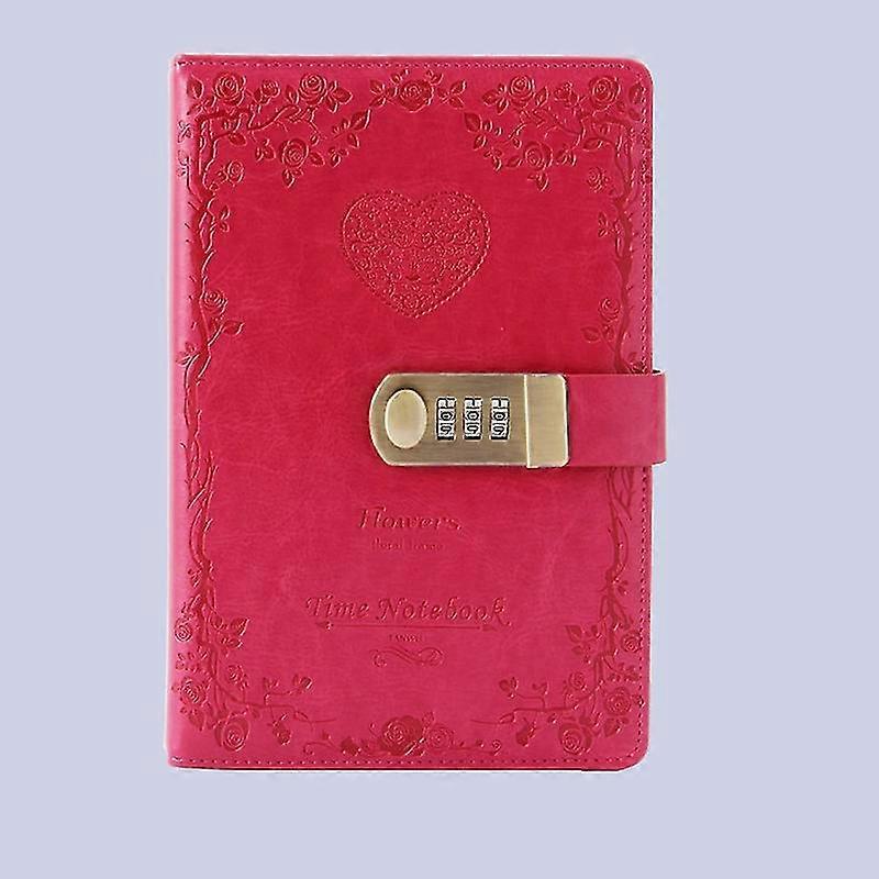 Diary With Lock A5 Diary With Lock Retro Lock Diary Password Protected Notebook