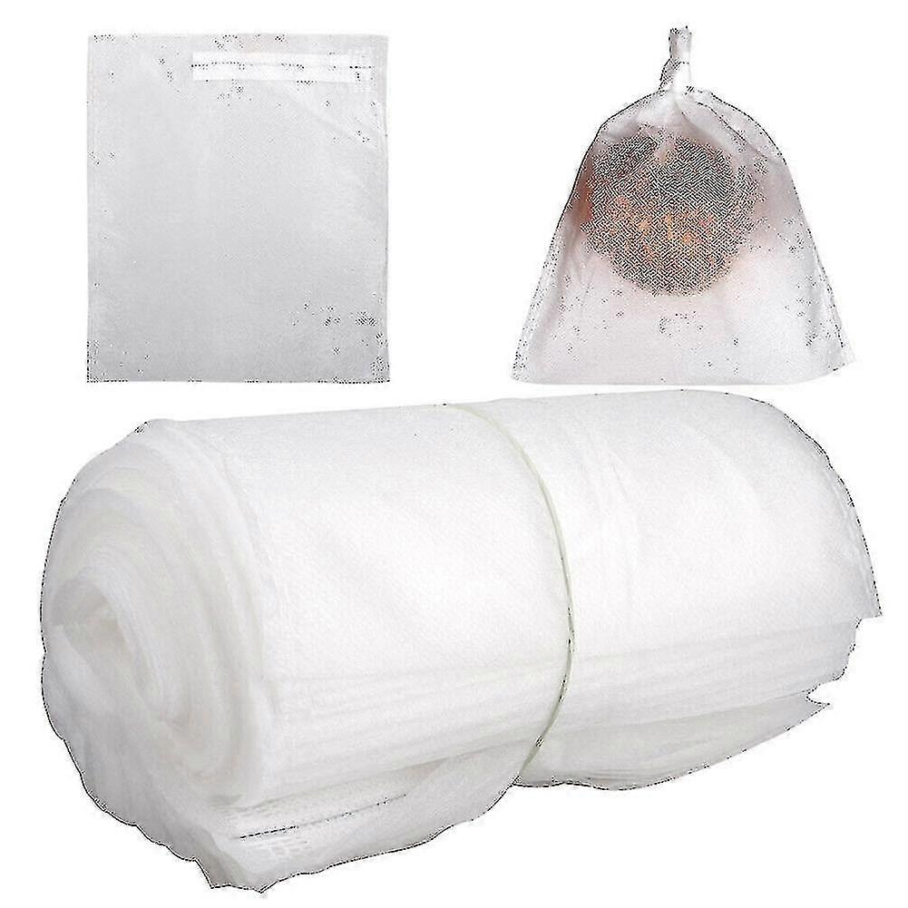 100pcs حديقة النبات غطاء الفاكهة حماية صافي شبكة حقيبة ضد الحشرات