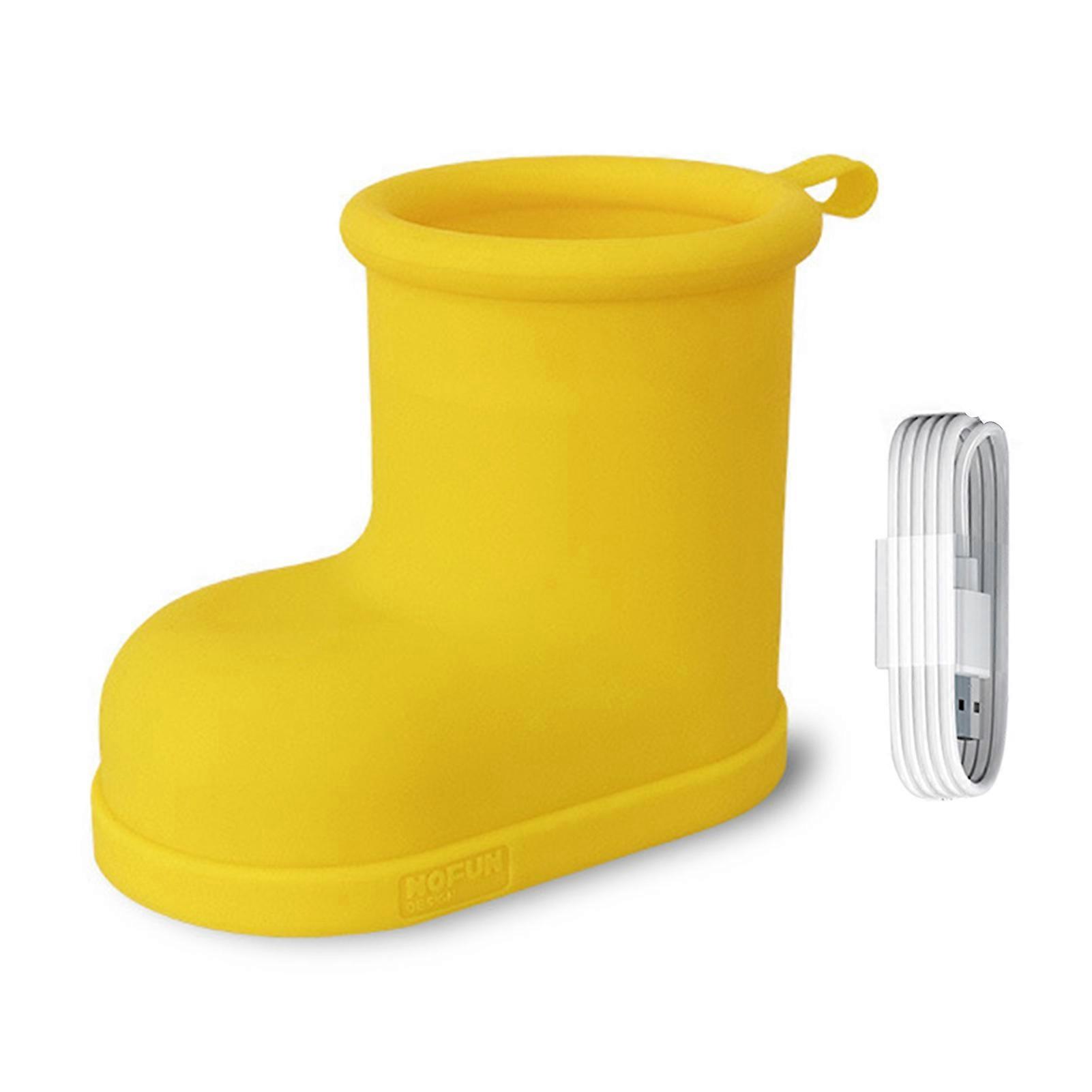 Touch Control LED Night Lamp with Timer Soft Glow Flicker Free Dimmable USB Rechargeable LED Lamp Rain Boots Light