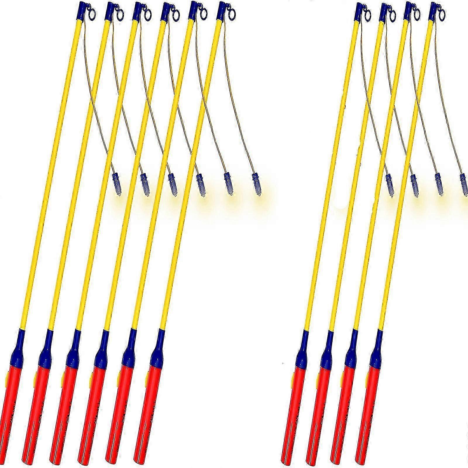 WJTG 10x Lantern Stick For Children Lanterns For St 40 Cm In Set Lantern With Rod And Light Electric Battery OperatedJ