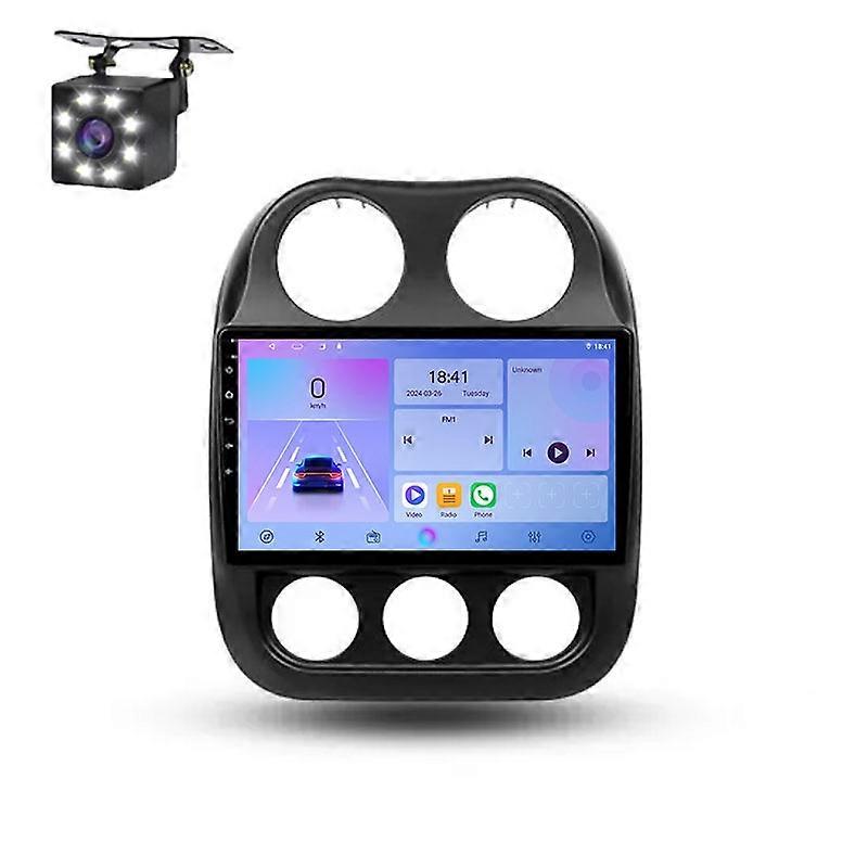 For Jeep Compass 1 MK 2009 - 2015 Car Radio Multimedia Video Player WIFI Navigation GPS