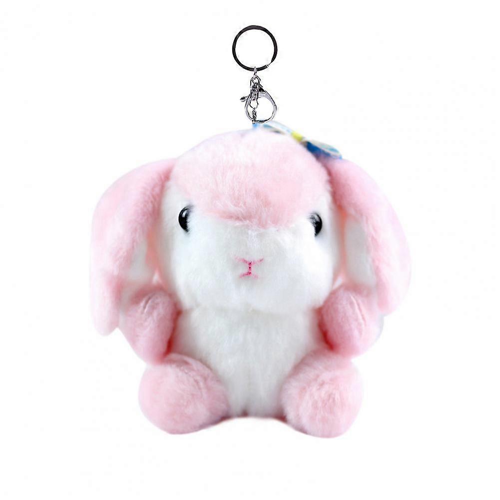 Plush Key Pendant Bunny Doll Adorable Rabbit Keychain Rabbit Doll Toy Backpack Keychain brinquedo infantil