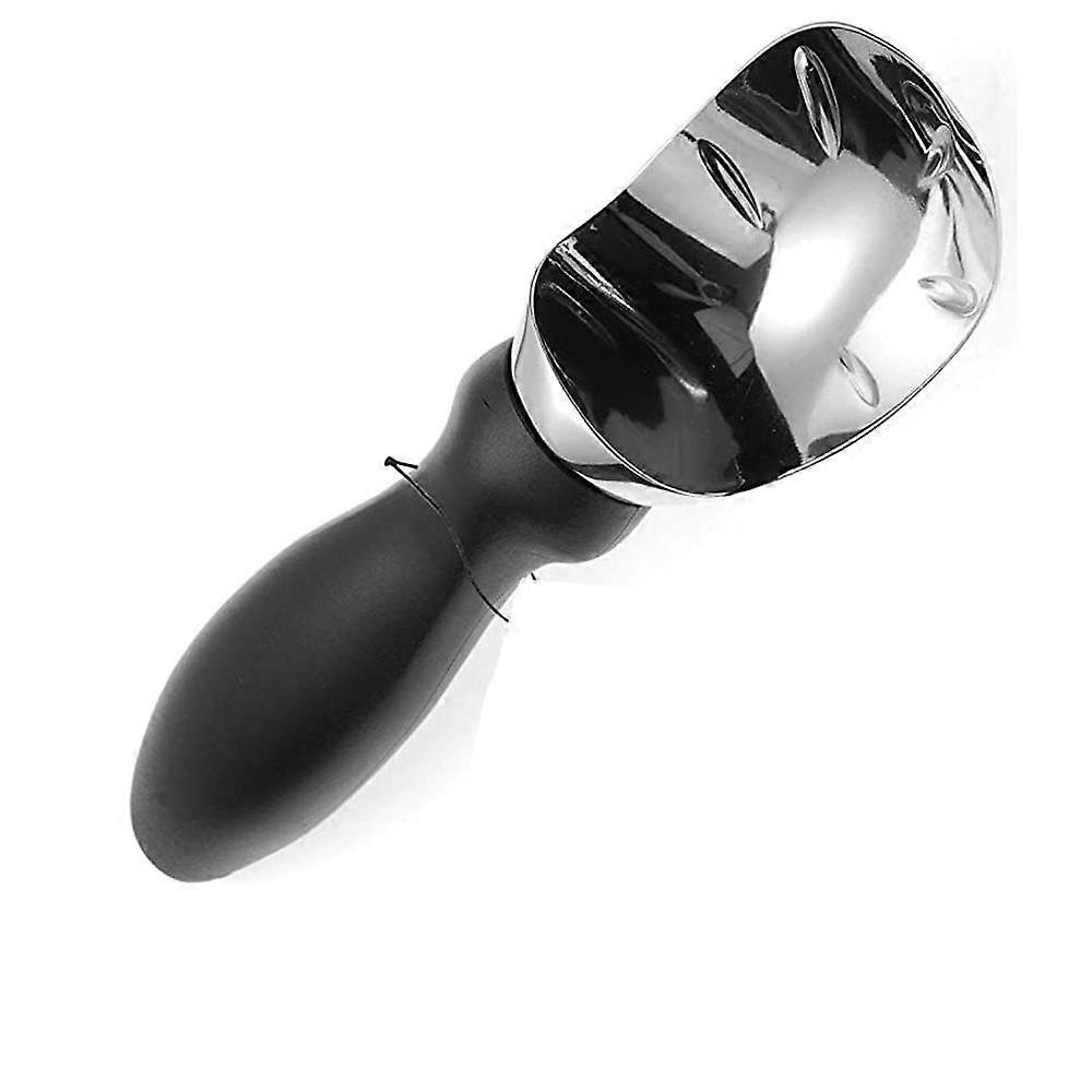 Ice Cream Scoop with Comfortable Handle, Black