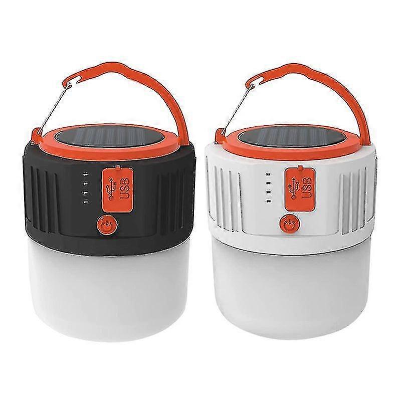 Campinglys opladning usb Solar Led Lantern Nødlys til strømafbrydelser Vandreture Fiskeri Camping telt Jagt