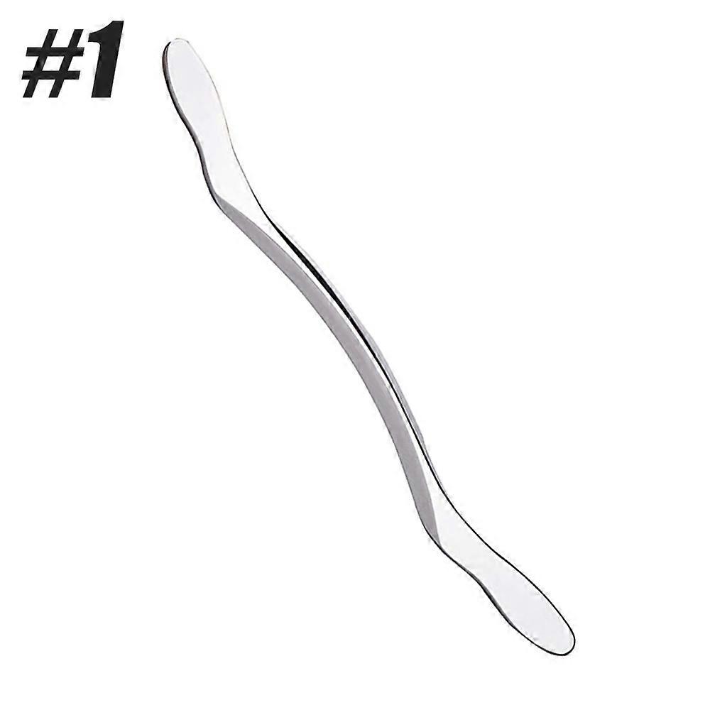 1 PC Stainless Steel Gua Sha Scraping Massage Tool - Help Relieve Sore Muscles Great Soft Tissue Mobilization Tool (Long Bar)