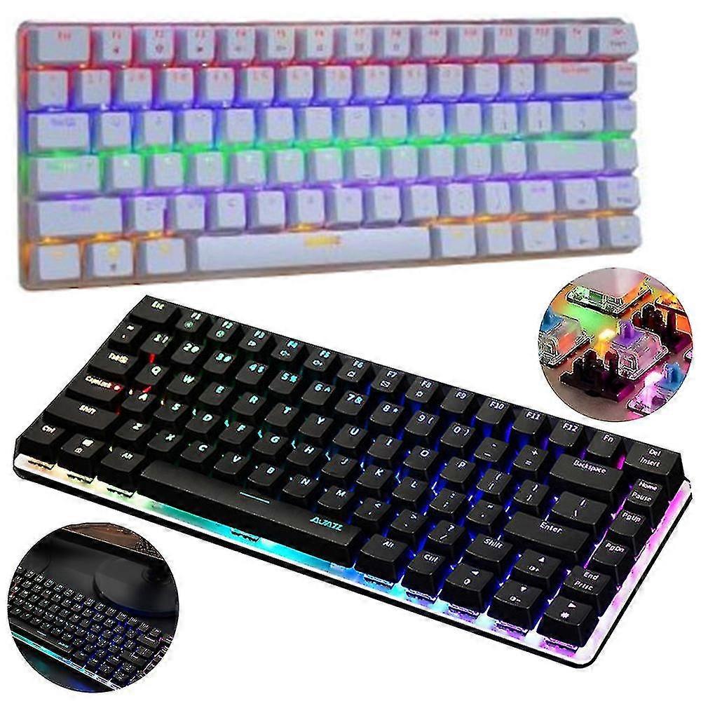 S Ak33 Backlit Usb Wired Gaming Mechanical Rgb Ses For Gaming Home