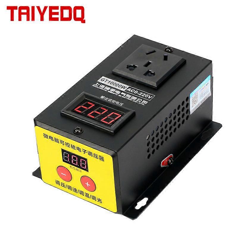 SCR AC 220V 10000W Electronic Voltage Regulator  Adjustable Thyristor Speed Controller Dimming Dimmer Temperature Thermostat
