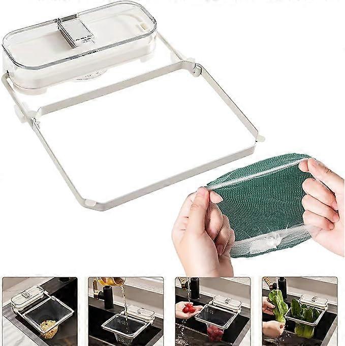 Kitchen Sink Filter, Residue Filter with 100 Complimentary Filter Mesh Bags