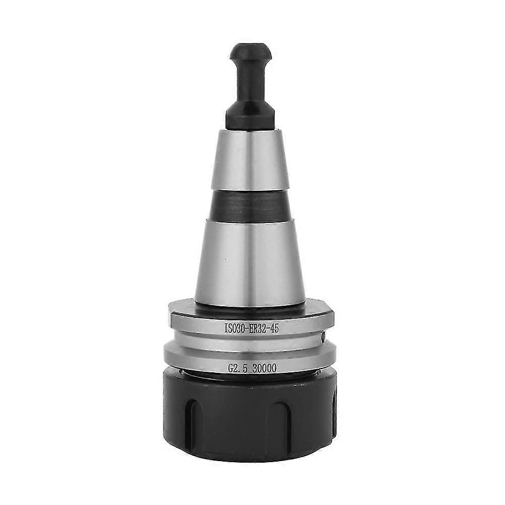 Stainless Steel CNC Milling Lathe Tool Holder ISO30 ER32 Balance Collet Chuck 30000RPM G2.5