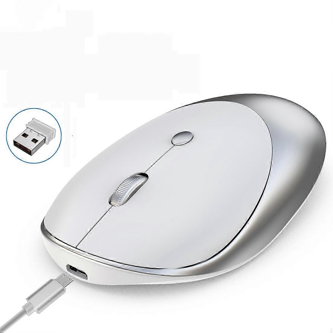 HXSJ T36 2.4G Bluetooth 5.0+3.0 Wireless Bluetooth Mouse
