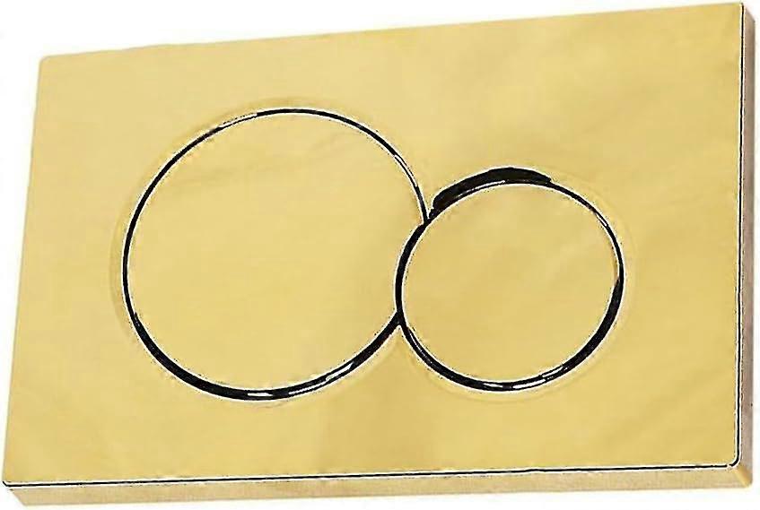 Geberit Sigma01 Plaque de déclenchement double, finition chromée, 115.770, or