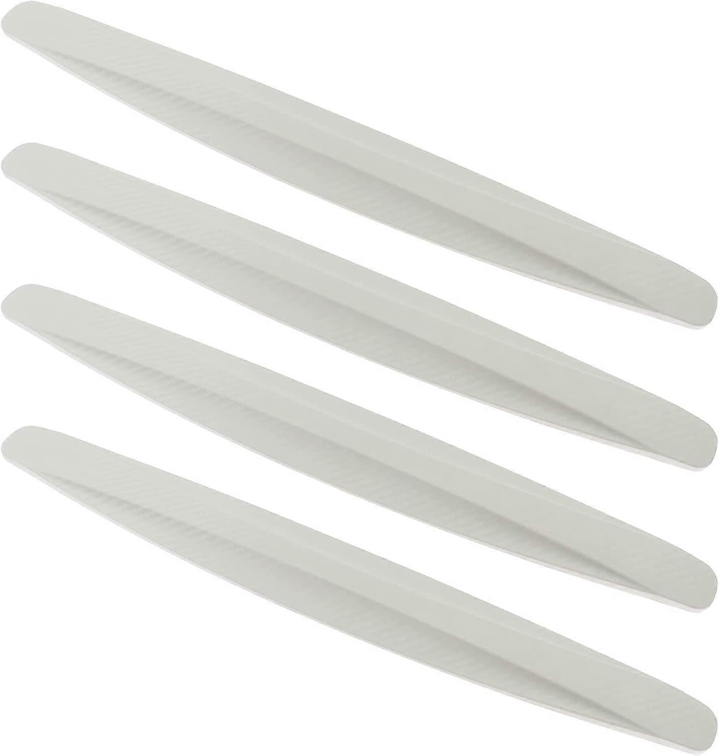 4 Pack Universal Car Bumper Protector Rubber, Anti-Collision Car Front