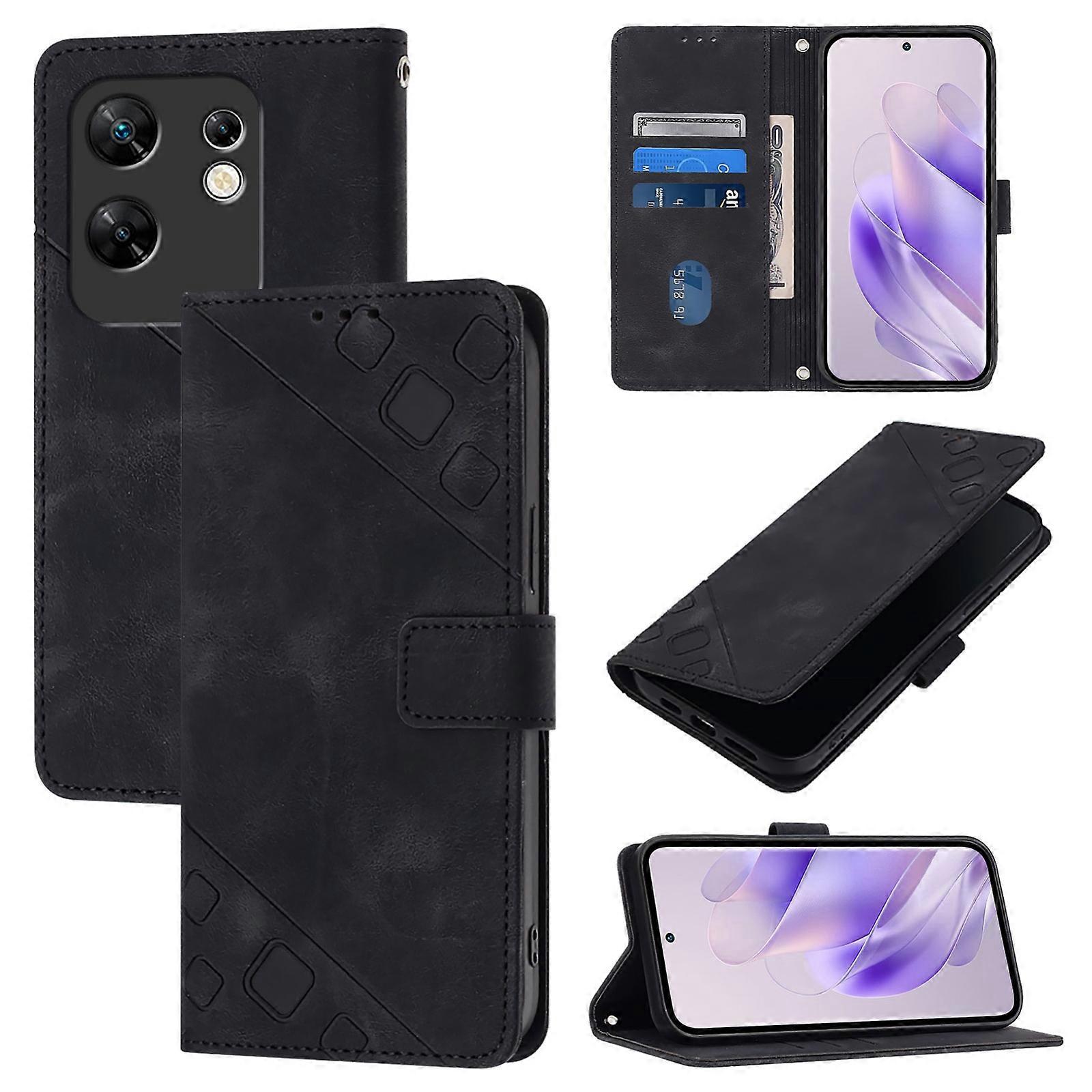 Embossed PU Case For Infinix Zero 30 4G