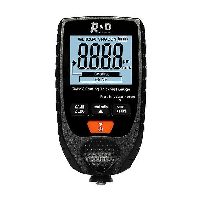 Mini Digitales Dickenmessgerät mit LCD-Display Lackdickenmessgerät Prüfwerkzeug