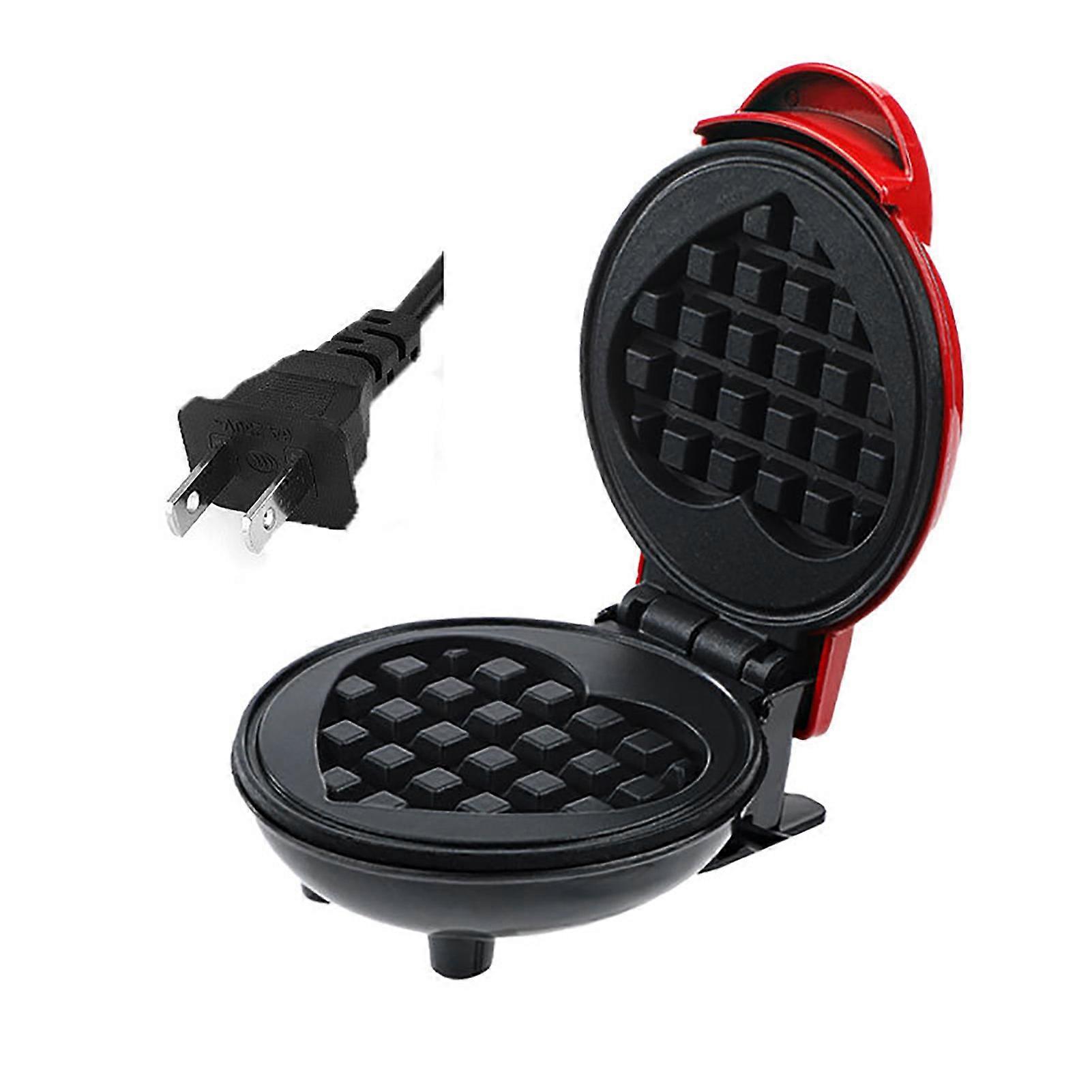 Mini elektrický vaflovač Domácí multifunkční snídaňový stroj Dětský dort Pekáč Srdce