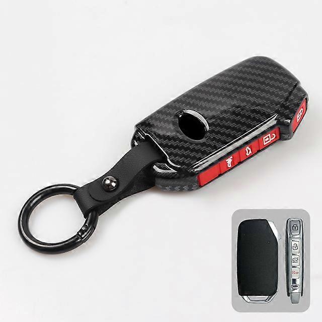 ABS Carbon Car  Key Cover Case For Kia K5 DLS GT Telluride Seltos Proceed Ceed CD Cadenza K7 K8 XCeed 2019 2020 2021 2022