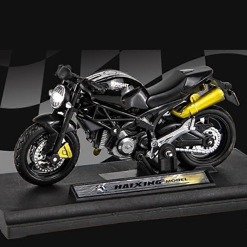1:18 Κλίμακα Ducati Monster 795 Κράμα Φιγούρες μοτοσικλετών Diecasts Παιχνίδι SportBike Αγωνιστικά μοντέλα αντίγραφα Αυτοκίνητο συλλέγουν δώρο για αγόρια