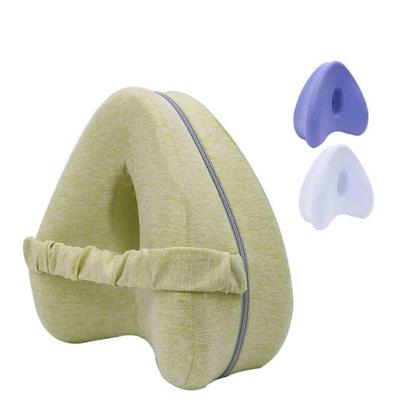Oreiller D’alignement Pour Dormeur Côté – Coussin Genou/hanche – Mousse Mémoire – Sangle Réglable – Anti-douleur