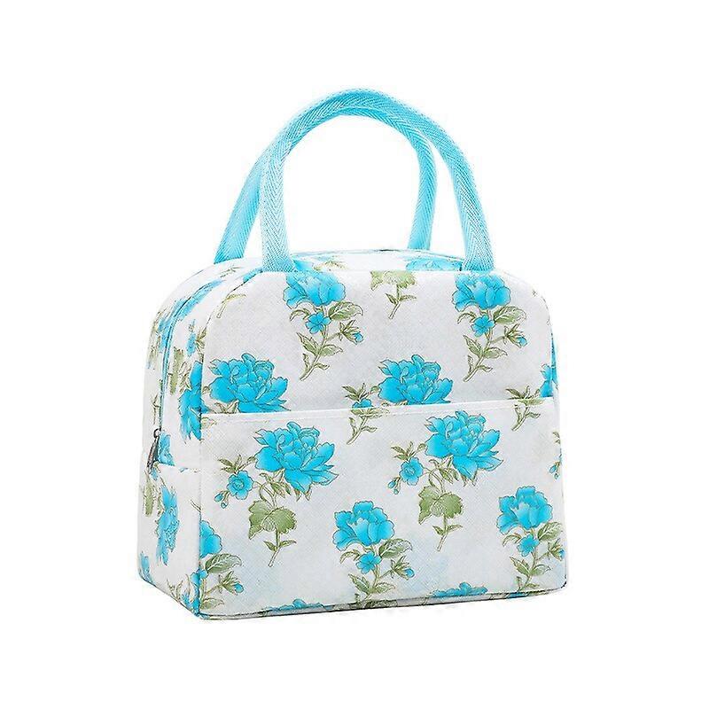 Lunch Bag Handle Insulation Cooler Bag For Women Kid Lunch Box Travel Portable Food Storage Picnic Breakfast Thermal Food Bag Lunch Boxes & Totes