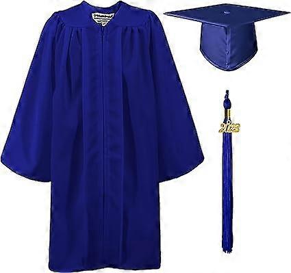 Mat Preschool Child Graduate Gown et chapeau de graduation avec pendentif 2023 pour garçon et fille