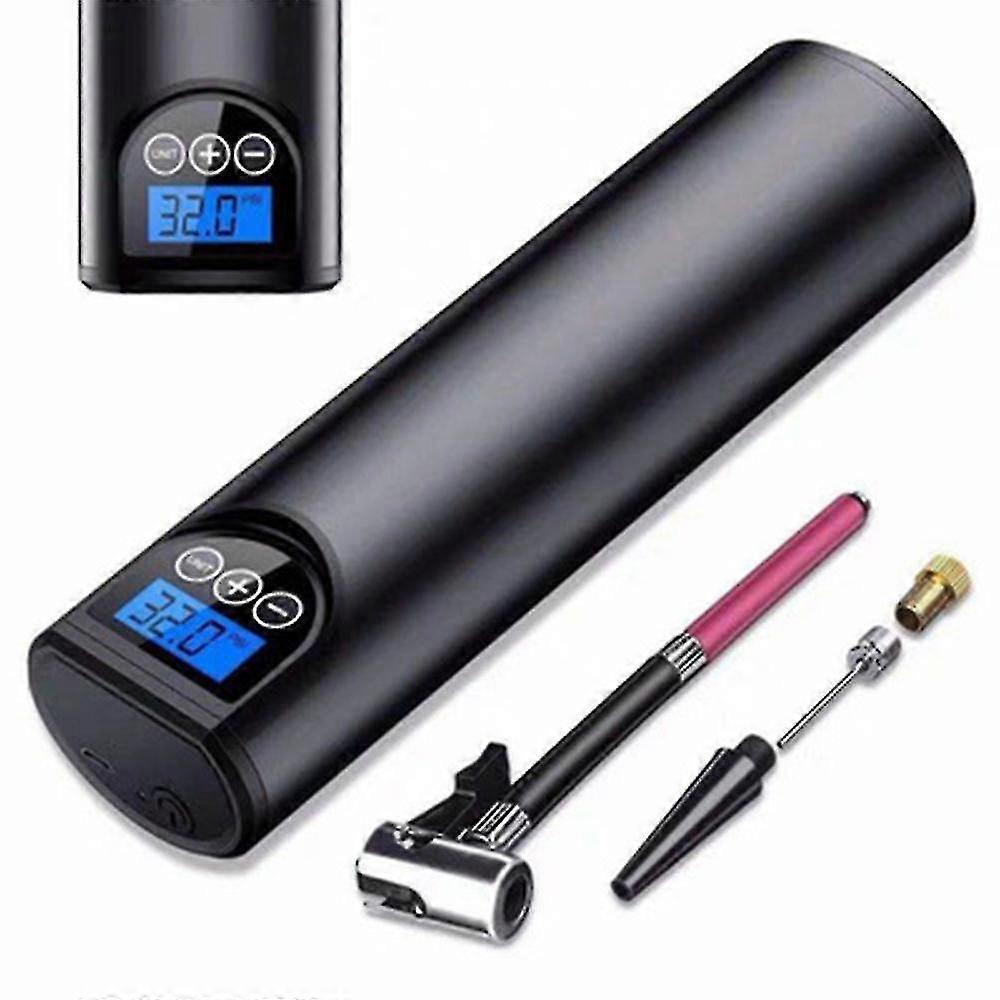 bærbar luftkompressor, mini elektrisk luftpumpe, 150psi digital