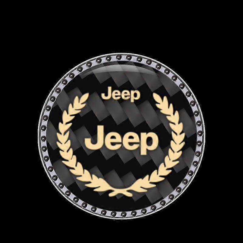 Two Pack Car Engine Start Stop Button Cover Sticker Decal Push Start Ignition Button (Jeep)