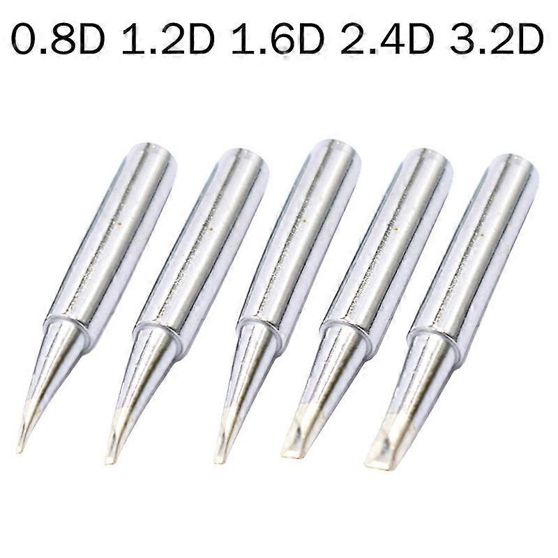 Quality ShineNow ET Soldering Tip Replacement for Weller WES51 WESD51 WE1010NA PES51 ET Tip Series 5PCS Tip Set