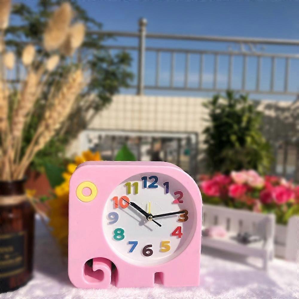 Bedroom Alarm Clock, Elephant Alarm Clock , Student Home Decoration Desktop Clock