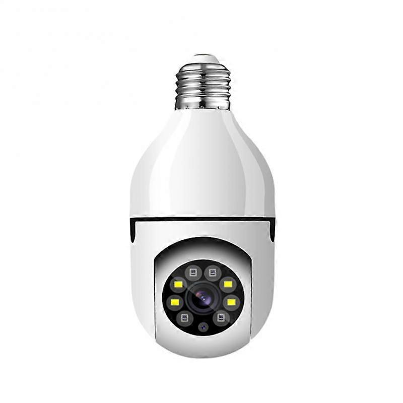 RYRA 2MP Wifi IP Surveillance E27 Bulb Camera Outdoor 4X Digital Zoom AI Human Detect Wireless Monitor Security Monitor Carecam