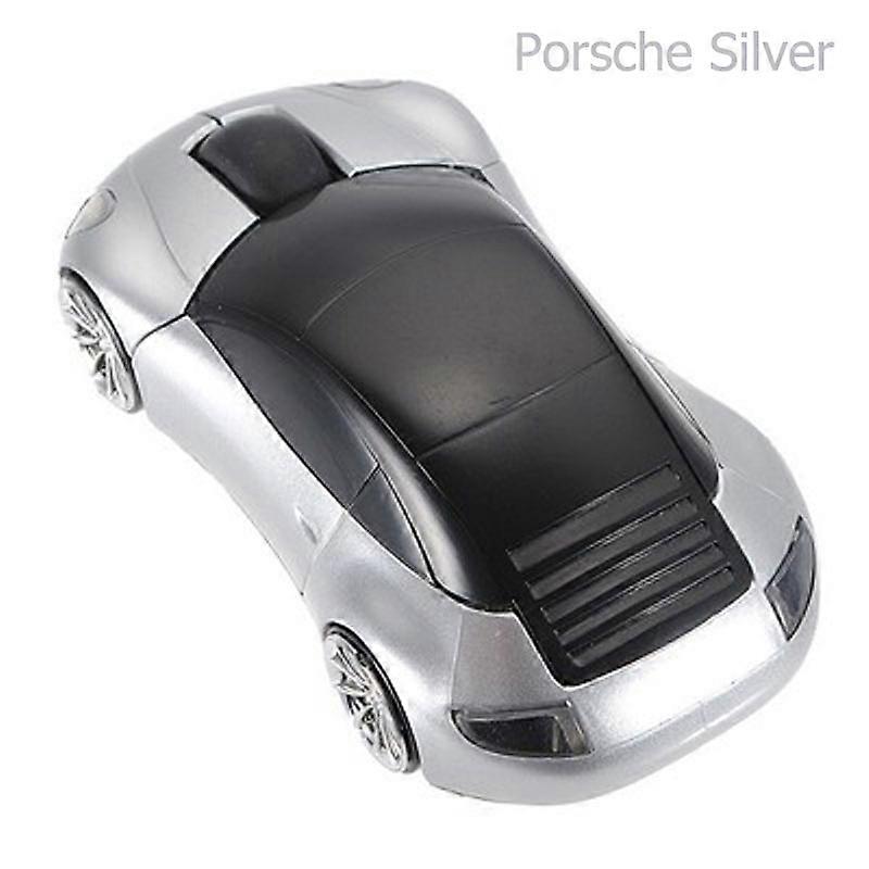 2.4G ماوس سيارة لاسلكي لامبورغيني / بيتل / بورش / فيراري سباق سيارة على شكل ماوس ماوس بصري للكمبيوتر كمبيوتر المحمول المكتبي