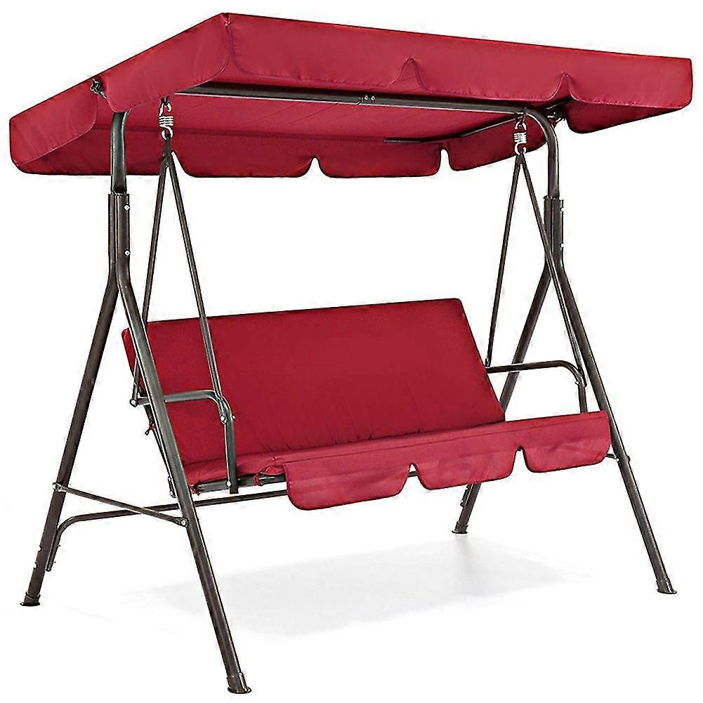3 place balançoire auvents coussin de siège housse ensemble patio balançoire chaise hamac remplacement jardin étanche TW