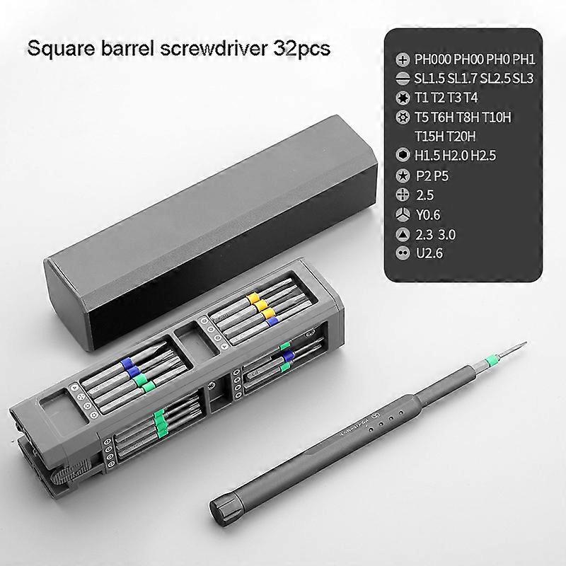 Mijia Precision Screwdriver Kit Screw S2 Steel Bit Screwdriver Set Slotted Precision Screw Driver Bit Tool Hand Tools