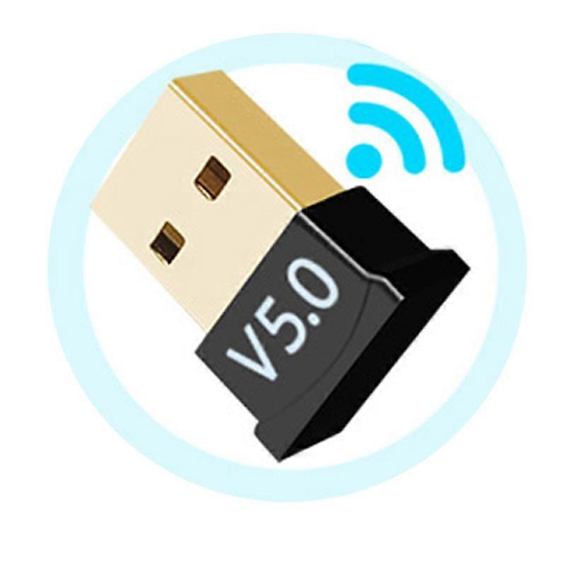 USB Bluetooth Adapter BT 5.0 USB Wireless Receptor Bluetooth Speaker File Receiver Transmitter Dongle Laptop Earphone BLE Sender
