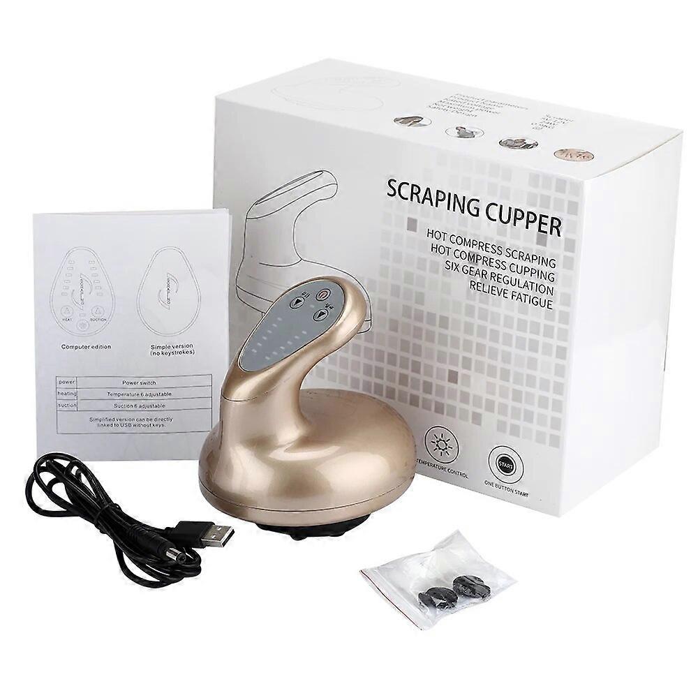 Vacuum Cupping Massage Body Cups Anti-Cellulite Electric Therapy Massager for Body Guasha Scraping Fat Heat Burning Slimming