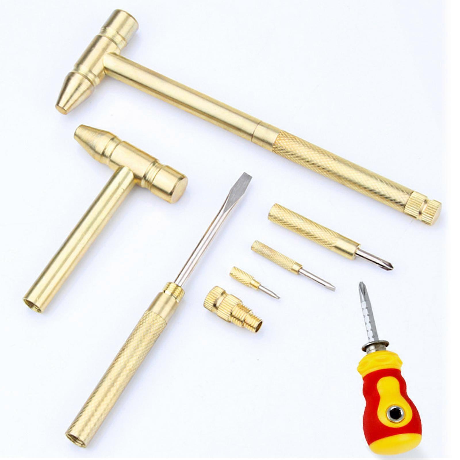 Copper hammer hardware tool durable hammer nail special copper hammer copper hammer set