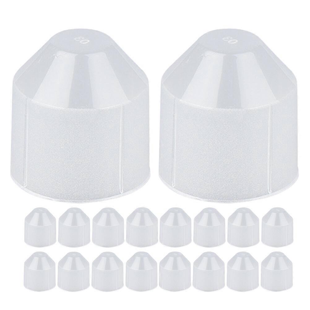 100Pcs Light Base Fitting Replacement E27 Light Holder Cup Lamp Decoration Finial Accessory