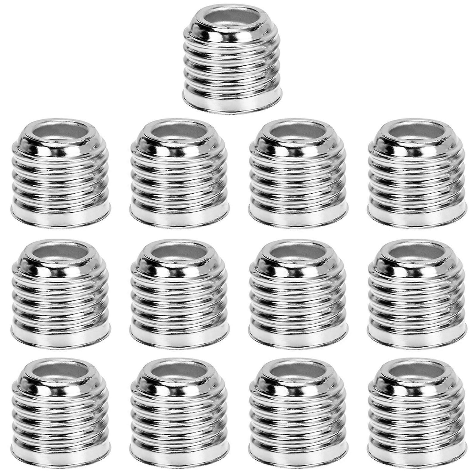 15 Pcs Light Bulb Outlet Socket Adapter E27 Lamp Holder Light Bulb Converter Candelabra Screw Socket Chandelier Lamp Holders